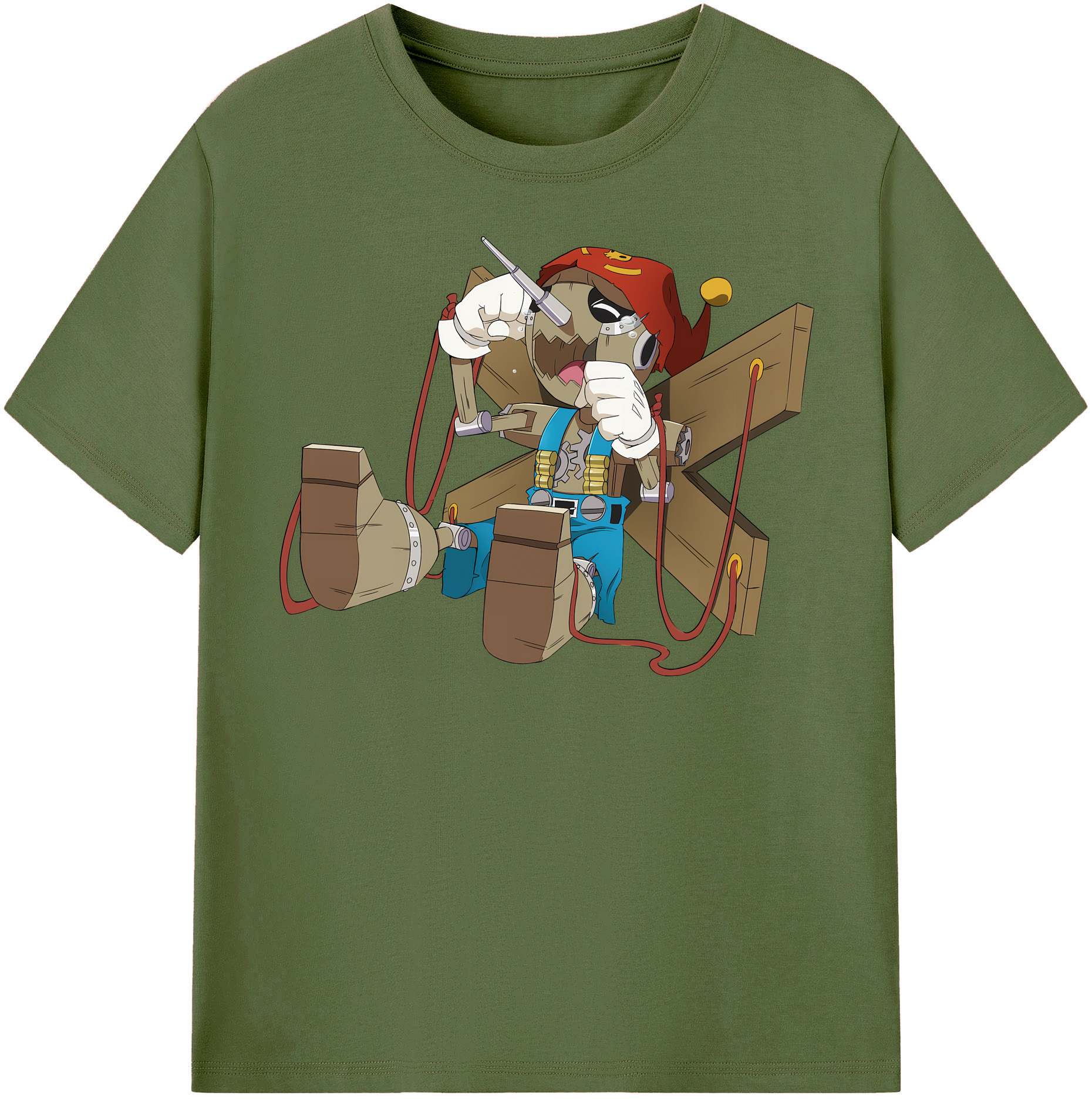 （画像用） Digimon デジタルモンスター/デジモン 綿100％半袖Tシャツ（フロントプリント）